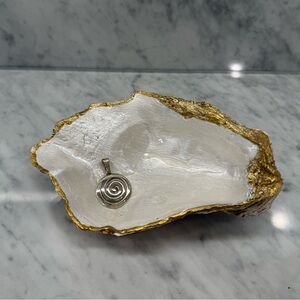 Sterling Silver Spiral Pendant